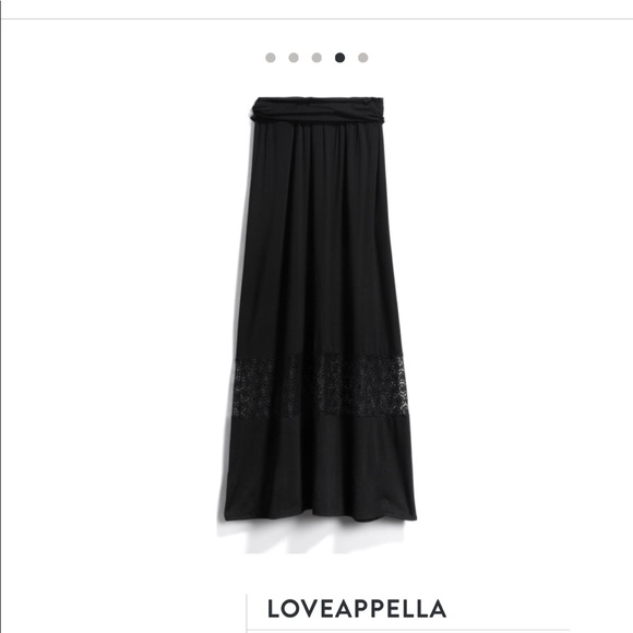 loveappella maxi skirt